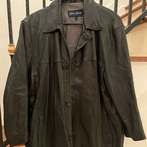 JPARK LEARHER MENS JACKET